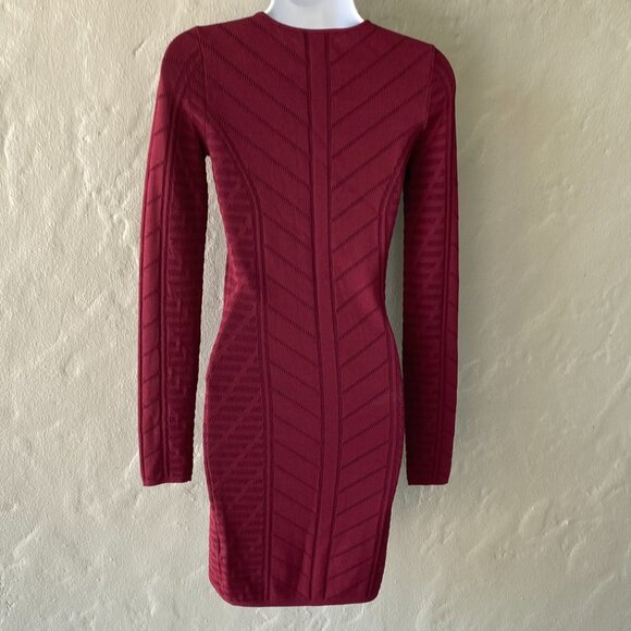 TORN BY RONNY KOBO MAROON SIZE S PRE-OWNED - Picture 3 of 6